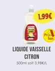 Liquide vaisselle citron - Naturalia dans le catalogue Naturalia