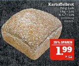 Aktuelle Brot Angebote bei Marktkauf in Erlangen Aktuelles Kartoffelbrot Angebot bei Marktkauf in Erlangen ab 1,99 €