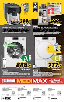 Waschmaschine im aktuellen MEDIMAX Prospekt (Dortmund) Waschmaschine im MEDIMAX Prospekt "BLACK MAX" mit 8 Seiten (Dortmund)