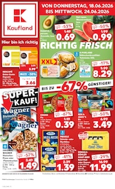 Kaufland Supermarkt Prospekt der aktuellen Woche mit 56 Seiten, gültig von 18.06.2026 bis 24.06.2026, in Dinkelsbühl und Umgebung Aktueller Kaufland Supermarkt Prospekt in Dinkelsbühl und Umgebung, "Hier bin ich richtig" mit 56 Seiten, 18.06.2026 - 24.06.2026