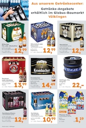 Bier im Globus-Baumarkt Prospekt in Eppelborn Aktueller Globus-Baumarkt Prospekt mit Bier, "Immer eine Idee besser", Seite 12