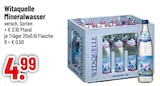 Mineralwasser im Angebot bei Trinkgut in Augsburg Mineralwasser Angebote von Witaquelle bei Trinkgut Augsburg für 4,99 €