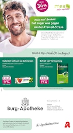 Apotheken Prospekt von mea - meine apotheke in Hennef Aktueller mea - meine apotheke Apotheken Prospekt für Hennef: Unsere August-Angebote mit 4} Seiten, 01.08.2026 - 31.08.2026