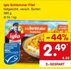 Schlemmer Filet im Netto Marken-Discount Prospekt Schlemmer Filet von iglo im aktuellen Netto Marken-Discount Prospekt für 2,49 €