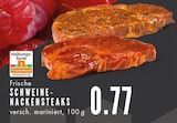 Aktuelles SCHWEINE-NACKENSTEAKS Angebot bei E center in Essen ab 0,77 €