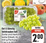 Tafeltrauben hell Angebote von Gut & Günstig bei nah und gut Dresden für 2,00 €