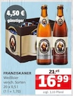 Aktuelle Franziskaner Angebote bei Getränke Quelle Weydringer in Hannover Aktuelles Weißbier Angebot bei Getränke Quelle Weydringer in Hannover ab 16,99 €