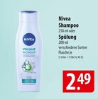 Nivea Shampoo oder Spülung Angebote bei famila Nordost Falkensee für 2,49 €