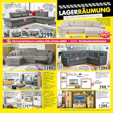 Ecksofa im SB Möbel Boss Prospekt "ALLES WIRD TEURER, WIR BLEIBEN GÜNSTIG!" mit 12 Seiten (Mannheim)