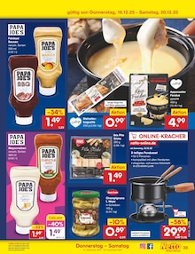 Mayonnaise Angebot im Netto Marken-Discount Prospekt, gültig von 15.12.2025 bis 20.12.2025 Mayonnaise Angebot im aktuellen Netto Marken-Discount Prospekt auf Seite 47