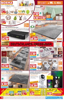 Tischdecke Angebot im aktuellen Norma Prospekt auf Seite 12