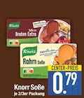 Soße zu Braten Extra im EDEKA Prospekt Soße zu Braten Extra von Knorr im aktuellen EDEKA Prospekt für 0,79 €