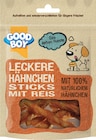 Hund Hähnchen-Kausticks von Goodboy für 1,89 € bei Rossmann im Angebot Hund Hähnchen-Kausticks von Goodboy im aktuellen Rossmann Prospekt