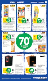 Promotion Agenda Scolaire dans le prospectus Intermarché Super, valable du 04/08/2026 au 06/09/2026 Promo Agenda Scolaire dans le catalogue Intermarché Super du moment à la page 3