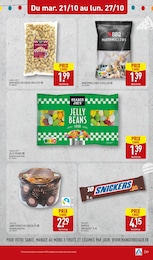 Prix et réduction Chocolat dans le prospectus Aldi en cours Offre Chocolat dans le catalogue Aldi du moment à la page 21