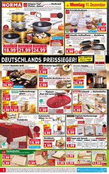 Norma Prospekt der Woche "Mehr fürs Geld" Seite 2, 11.12.2023 bis 16.12.2023 für Aalen Aktueller Norma Prospekt "Mehr fürs Geld" Seite 2 von 16 Seiten für Aalen