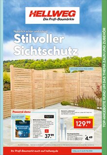 Zaun im Hellweg Prospekt "Die Profi-Baumärkte" mit 24 Seiten (Siegen (Universitätsstadt))