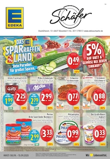 EDEKA Prospekt der KW 37 "Aktuelle Angebote" Aktueller EDEKA Prospekt "Aktuelle Angebote" Seite 1 von 24 Seiten