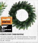 Künstlicher Tannenkranz Angebote bei OBI Saarbrücken für 9,99 €