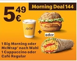 Morning Deal 144 im Angebot bei McDonalds in Albstadt Morning Deal 144 Angebote bei McDonalds Albstadt für 5,49 €