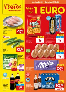 Hähnchen im Netto Marken-Discount Prospekt "Aktuelle Angebote" mit 70 Seiten (Würzburg)