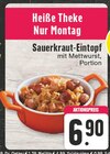 Sauerkraut-Eintopf mit Mettwurst, Portion Angebote bei EDEKA Marl für 6,90 €