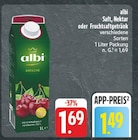 Saft, Nektar oder Fruchtsaftgetränk bei nah und gut im Schwanfeld Prospekt für 1,49 €