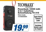 Powerbank Angebote von TECHNAXX bei expert Kamp-Lintfort für 19,99 €