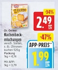 Kuchenbackmischungen von Dr. Oetker im aktuellen EDEKA Prospekt