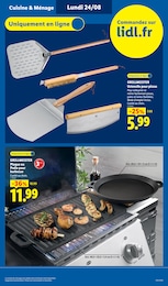 Prix et réduction Plaque dans le prospectus Lidl en cours Offre Plaque dans le catalogue Lidl du moment à la page 47