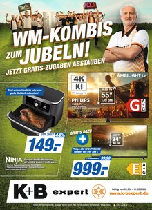 Fernseher im expert Prospekt "Top Angebote" mit 12 Seiten (Amberg)