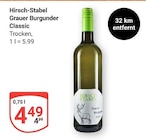 Grauer Burgunder Classic bei GLOBUS im Prospekt "" für 4,49 €
