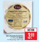 Flammkuchenböden im Angebot bei Marktkauf in Bietigheim-Bissingen Flammkuchenböden Angebote von Utt's bei Marktkauf Bietigheim-Bissingen für 3,99 €