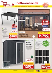 Gartenhaus im Netto Marken-Discount Prospekt in Dortmund Aktueller Netto Marken-Discount Prospekt mit Gartenhaus, "Aktuelle Angebote", Seite 37
