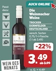 Dornfelder Angebote von Die Weinmacher bei combi Laatzen für 3,49 €
