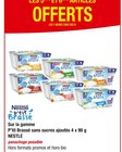 Pour 4 achetés les 5ème et 6ème articles offerts sur la gamme p’tit brassé sans sucres ajoutés 4 x 90 g Nestle - NESTLE dans le catalogue Carrefour