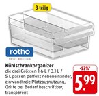 Kühlschrankorganizer im Angebot bei E center in Rottenburg Kühlschrankorganizer Angebote von rotho bei E center Rottenburg für 5,99 €