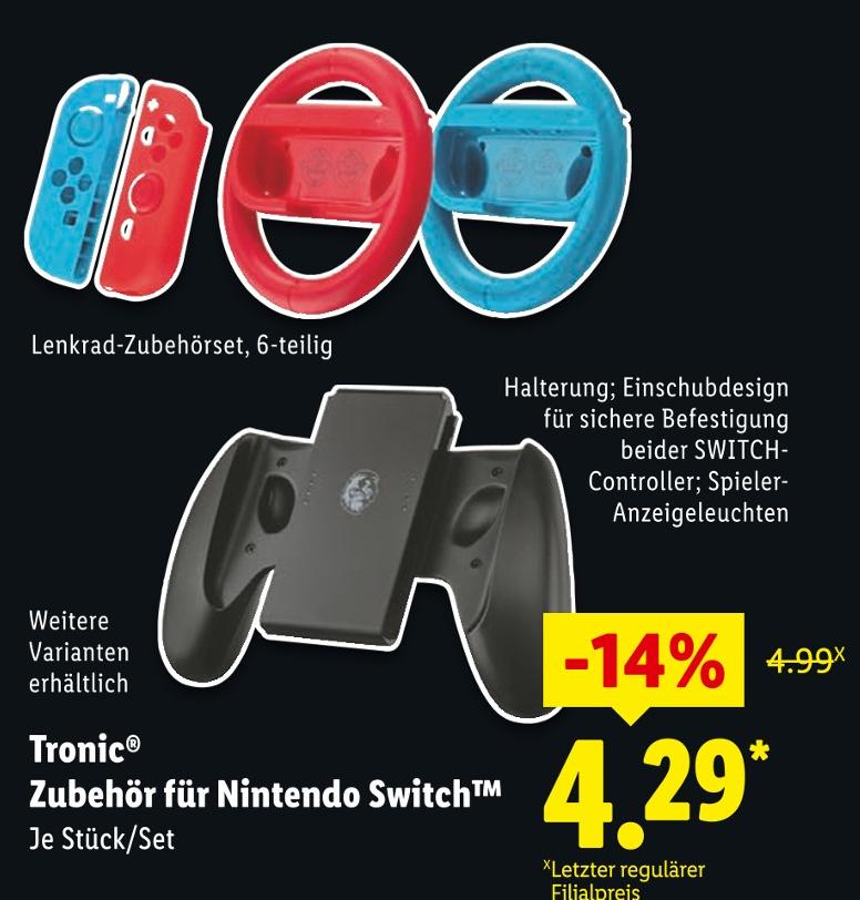 Zubehör für Nintendo Switch