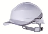 Casque de sécurité réversible diamond v blanc - DELTA en promo chez Screwfix Calais à 14,56 €