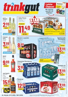 Jack Daniels im aktuellen Trinkgut Prospekt (Nettetal) Jack Daniels im Trinkgut Prospekt "Aktuelle Angebote" mit 6 Seiten (Nettetal)