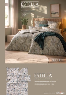 Bettwäsche im Zurbrüggen Prospekt "IHR EINRICHTUNGSHAUS DER EXTRAKLASSE" mit 56 Seiten (Herne)