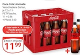 Aktuelles Coca-Cola Limonade Angebot bei GLOBUS in Rostock ab 11,99 €