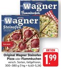 Aktuelles Original Wagner Steinofen Pizza Salami Angebot bei E center in Ulm ab 1,99 €
