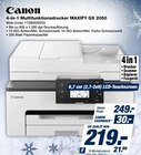 4-in-1 Multifunktionsdrucker MAXIFY GX 2050 Angebote von Canon bei expert Görlitz für 219,00 €