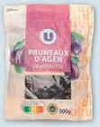 Pruneaux d'Agen dénoyautés IGP - U - Super U à Besançon Pruneaux d'Agen dénoyautés IGP - U en promo chez Super U Besançon à 3,29 €