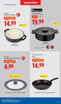 Promotion Couvercle dans le prospectus Lidl, valable du 03/01/2026 au 07/01/2026 Promo Couvercle dans le catalogue Lidl du moment à la page 41