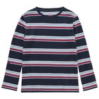 Jungen Langarmshirt mit Streifen für 8,99 € bei Ernstings family im Angebot Jungen Langarmshirt mit Streifen im aktuellen Ernstings family Prospekt