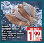 Rotzunge im aktuellen EDEKA Prospekt