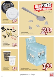 Pappteller Angebot & Preis im aktuellen KiK Prospekt Pappteller Angebot im aktuellen KiK Prospekt auf Seite 18