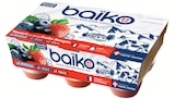 Yaourts sur lit de fruits rouges - Baïko - Intermarché Super à Montluçon Yaourts sur lit de fruits rouges - Baïko en promo chez Intermarché Super Montluçon à 1,78 €
